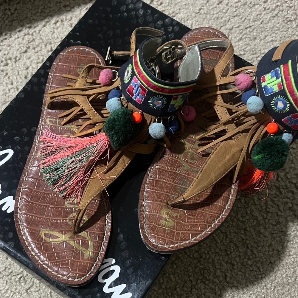 Sam Edelman Gere camel leather shoe